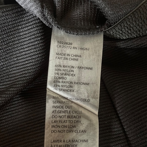 DEX Black Moto Style Leggings NWOT (XS) - Picture 4 of 4